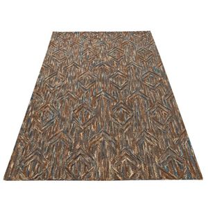 Conjuntos de alfombra de comedor hechos a mano de seda de lana de lujo modernos, pila de bucle de bordado personalizable hecha a mano de alta calidad, nuevo - Product Image 3