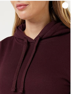 Sweat-shirt oversize en molleton de coton épais pour femme, respirant, uni, style streetwear, avec logo personnalisé, idéal pour l'hiver - Product Image 5