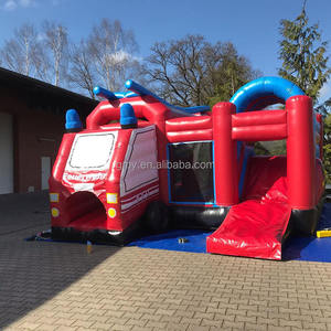 야외용 스파이더맨 에어바운스 콤보 웹 패턴 점퍼 슬라이드 (어린이용) - Product Image 2