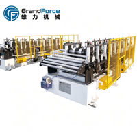 Machine de formage à froid de poutres en Z personnalisées à grande vitesse, marque GrandForce, certifiée CE, contrôlée par PLC, pour la fabrication de poutres en acier