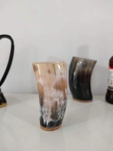 Eco-Friendly Animal Horn <b>Cup</b> Viking 5" High Quality - Product Image 3