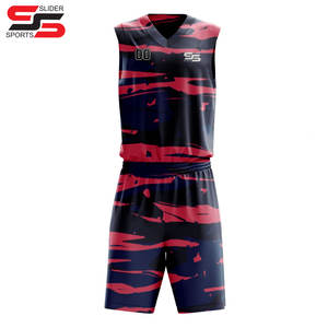 Uniforme réversible de basket-ball pour jeunes avec design personnalisé pour hommes, ensemble d'entraînement de basket-ball, maillot, vêtements de basket-ball - Product Image 4
