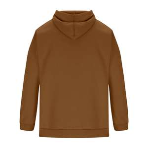 เสื้อฮู้ดดี้โอเวอร์ไซส์คุณภาพสูง 420 GSM สำหรับผู้ชาย ฤดูหนาว กันน้ำ กันยับ 100% โพลีเอสเตอร์ หนัก ทรงหลวมไหล่ตก - Product Image 6