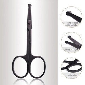 Ciseaux de toilettage professionnels à lame droite en acier inoxydable avec manche en céramique, outil de coupe de cheveux de précision pour salon et usage personnel - Product Image 5