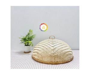 Vente durable 2025 Tente alimentaire en bambou: Couverture alimentaire tissée en bambou exportée au Vietnam pour la protection des repas en plein air/Ustensiles de cuisine en bambou - Product Image 1