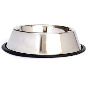 Cuenco y comedero para mascotas de acero inoxidable hecho a mano con soporte para alimentación de mascotas, cuenco de alimentación de metal duradero para gatos y perros a bajo precio - Product Image 2