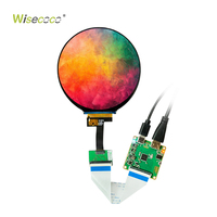Écran LCD TFT rond Wisecoco de 4 pouces 720*720 avec interface MIPI, type IPS LCM, écran circulaire avec carte de commande