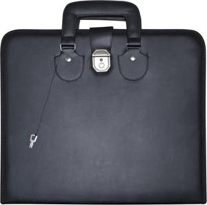 Maçonnique Regalia 16x18 pouces broderie artisanat ensemble maître maçon bleu Lodge APARN gants étui point de croix et couture noir - Product Image 2