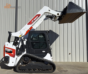 Cargadora de orugas compacta B-O-B-C-A-T T66 de 74 HP con motor diésel, dirección deslizante, sistema hidráulico de alto flujo, equipo de construcción CTL en venta - Product Image 3