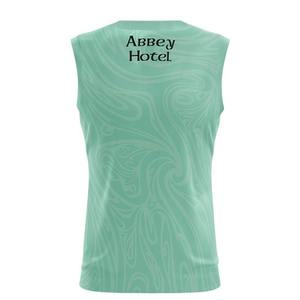 Camiseta de fútbol de poliéster 100% de estilo retro OEM, diseño superior con nombre personalizado, ropa de fútbol sólida y ligera - Product Image 2