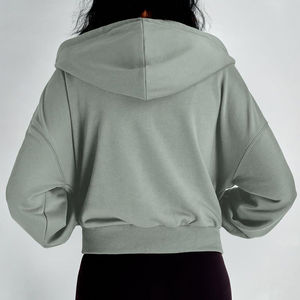 Sudadera con Capucha de Punto para Mujer, Estilo Urbano, Ligera, Informal, con Hombros Caídos, Transpirable y Ecológica, 2026 - Product Image 3