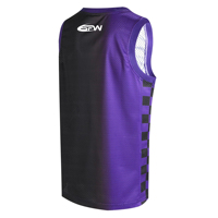 Ensemble de maillots de basket-ball réversibles personnalisés OEM en polyester 100% anti-odeur pour hommes
