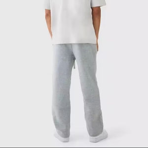 Servicio OEM personalizado de gran tamaño de algodón pesado de los hombres nuevos básicos Premium negro Jogger pantalones al por mayor oferta tendencia 2024 calidad - Product Image 1