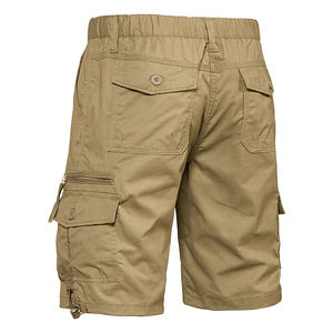 Pantalones cortos de carga de diseño personalizado para adultos Pantalones cortos de golf de color personalizado Patrón sólido Pantalones cortos de verano ligeros con servicio OEM - Product Image 3