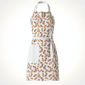 Delantal de Algodón Elegante para el Hogar y la Cocina, Delantal de Cocina Ajustable con Bolsillos, Cómodo, Lavable y Duradero para Chefs - Product Image 3