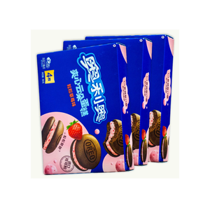 Venta al por mayor de Oreo Strawberry Cloud Cake 132g, paquete de 24 con estuche expositor, postre ligero y esponjoso para distribuidores y cadenas minoristas - Product Image 3