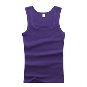 2025 Men's Summer Tank Top High Quality 100% Cotton Breathable Casual Style Trendy - Product Image 2