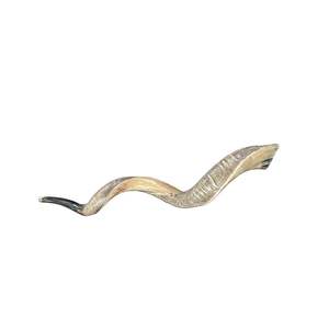 Shofar Auténtico de Cuerno de Búfalo Metálico, Ecológico, Duradero, Elaborado con Cuidado para la Cocina, el Culto, Reuniones Espirituales y Festivales - Product Image 5