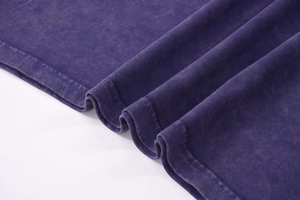 เสื้อยืดทางการสำหรับผู้ชายจาก Acid WASH มีลายโพลีเอสเตอร์/ ฝ้ายผสมระบายอากาศได้ดีและเป็นมิตรกับสิ่งแวดล้อมแขนสั้นพอดีตัว - Product Image 5