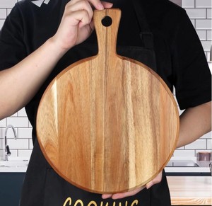 Mayorista bloque de cortar Bandeja de Acacia Bandeja de barbacoa para bandeja de cocina Regalo de inauguración de la casa de surf Hecho en Vietnam - Product Image 3