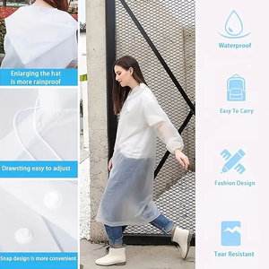 Waterproof raincoat for adults Lightweight <b>rain</b> <b>jacket</b> - Product Image 3