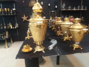 Samovar-cobre niquelado - Product Image 6