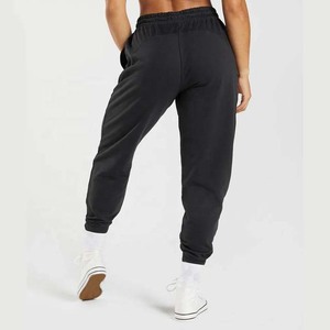 2025 Logo personnalisé vêtements pour femmes pantalons pantalons pantalons de survêtement en coton respirant polaire cordon taille pantalons pour femmes pantalons OEM - Product Image 5