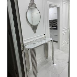 Set a specchio cassetto Arte marmo Carrara