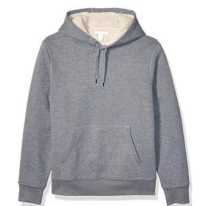 Mode hommes blanc bonne qualité pull personnalisé sweats coupe ample coton éponge pull à manches longues hommes sweats à capuche - Product Image 2