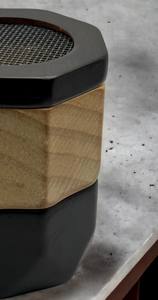 Quemador de Incienso Moderno de Madera con Soporte Negro Resistente al Calor, Diseño Minimalista, Quemador de Oud y Bakhoor, Decoración para el Hogar, Regalo Hecho a Mano de Primera Calidad - Product Image 4