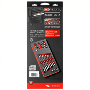 ชุดประแจวงล้อเฟาคอม 12 ชิ้น แบบเมตริก บรรจุในถาดเทอร์โมฟอร์ม - Product Image 2