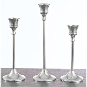Luxury <b>Silver</b> Color Metal <b>Candle</b> <b>Holder</b> Cheap Price Home Decoration and Wedding Christmas Centerpieces Hot Sale - Product Image 4