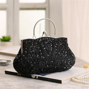 Bolso de mano con aspecto nupcial para fiesta de boda, bolso de mujer, bolso de Metal para mujer, bolso de mano para mujer, Mini bolsos para mujer a precio de fábrica al por mayor - Product Image 4