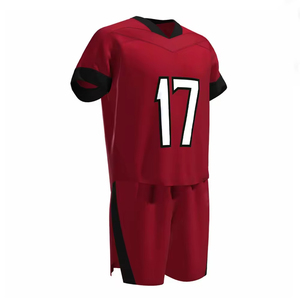 ชุดยูนิฟอร์มฟุตบอลของผู้ชายโพลีเอสเตอร์ระบายได้ดีดีไซน์ล่าสุด - Product Image 4