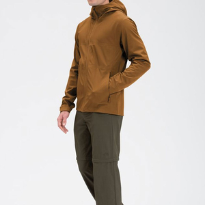 Chaqueta Cortavientos de Diseño Moderno para Hombre, Estilo Urbano, Cuello Alto, Personalizable, Acolchada, Abrigada para Invierno, con Capucha, Servicio OEM - Product Image 3