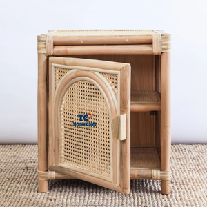 Venta al por mayor de armarios para niños personalizados con cajones, mesita de noche ratán para juguetes, ropa, guardería, almacenamiento y decoración de habitación - Product Image 2