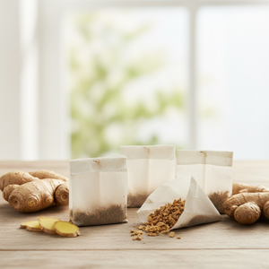 ถุงชาขิงออร์แกนิกมีกลิ่นหอมตามธรรมชาติและให้ความอบอุ่นนุ่มนวล - Product Image 1