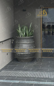 กระถางปลูกต้นไม้ห้าวงแบบโมเดิร์นกระถางต้นไม้สำหรับตกแต่งสวนกลางแจ้งสำหรับบ้านและภูมิทัศน์ - Product Image 4