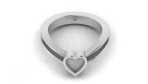 2025 anillo de aniversario de bodas de plata personalizado de alta calidad en forma de corazón 925 sello joyería de montaje al por mayor regalo de joyería de 6mm - Product Image 6