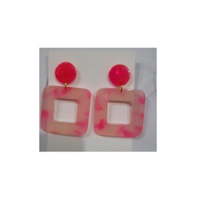 Pendientes de Resina Epoxi de Calidad Estándar para Fiestas y Bodas, Pendientes de Resina Personalizados en Color, Diseño Hecho a Mano - Product Image 6