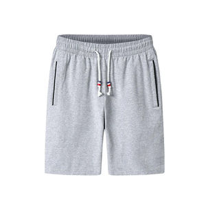 Nouvel arrivage de shorts décontractés pour hommes 100% coton motif solide taille moyenne marque privée service de gros - Product Image 1