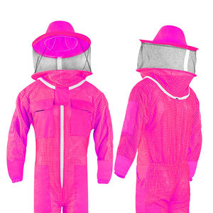 ชุดนักเลี้ยงผึ้งแบบมีช่องระบายอากาศ 100% ป้องกัน สำหรับการเลี้ยงผึ้ง บริการออกแบบตามสั่งและบริการผลิตเสื้อผ้าแบรนด์ส่วนตัว - Product Image 6