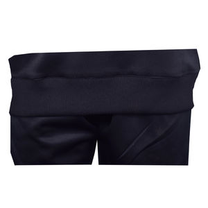 Ensemble de survêtement unisexe noir personnalisé avec logo pour hommes et femmes, deux pièces, vêtements de sport, jogging, OEM ODM, vente en gros, vêtements de sport - Product Image 6