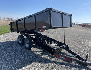 Remolque de Volteo Hidráulico de Acero de Alta Calidad con 4 Ejes, para Trabajo Pesado, Personalizable, Tamaño 600, Carga Útil Máxima <5000 kg - Product Image 1