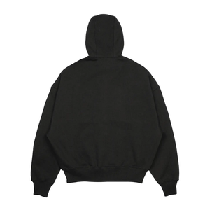 Ropa de calle de alta calidad Algodón liso Cremallera Ninja Sudaderas con capucha Hombres Con capucha Último diseño Personalizado 450gs Pasamontañas Sudadera con capucha Alta - Product Image 5