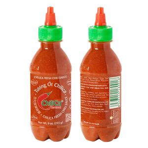Chilica <b>Fresh</b> Chili Sauce in Bottle 255g (9oz) No Flavoring Sour Spicy Free Sample OEM Sriracha Sauce Used for Dipping & Cooking - Product Image 4