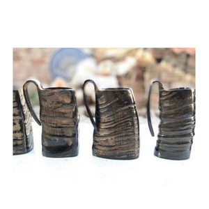 Taza de cuerno multicolor de último diseño de calidad estándar y taza vikinga a precio mayorista para decoración de mesa - Product Image 3