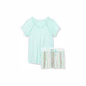 Street Wear nueva moda mujer camiseta de gimnasio y cosas cortas suaves cómodo ligero sostenible elegante conjunto de pantalones cortos para adultos - Product Image 5