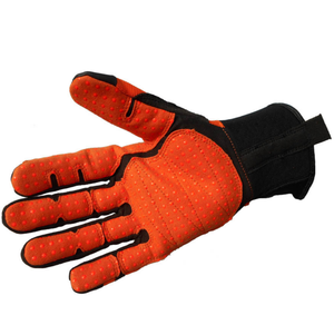 Usine Anti Vibration Rouge TPR Impact Gants Hommes Mécanicien Champ Pétrolier Gants De Travail Résistance Aux Coupures - Product Image 5