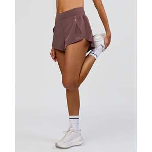 Pacer 3 Women's Run Short-ผงโกโก้ - Product Image 3